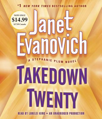 Takedown Twenty: A Stephanie Plum Novel By Janet Evanovich, Lorelei King (Read by) Cover Image
