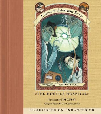 Series of Unfortunate Events #8: The Hostile Hospital CD By Lemony Snicket, Tim Curry (Read by) Cover Image