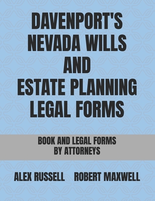 Davenport's Nevada Wills And Estate Planning Legal Forms Cover Image