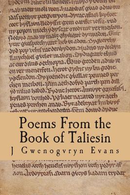 Poems From the Book of Taliesin Cover Image