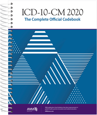 ICD-10-CM 2020 the Complete Official Codebook Cover Image