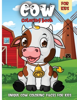 Download Cow Coloring Book For Kids Funny Cowes Animals Colouring Pages For Kids Stress Relief And Relaxation Cow Lover Gifts For Children Paperback Brain Lair Books