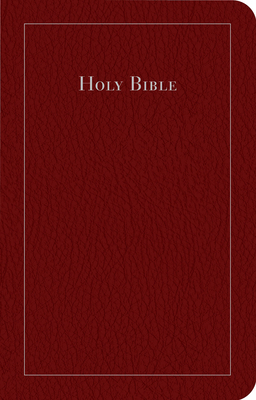 Ceb Common English Bible Thinline, Bonded Leather Burgundy Cover Image