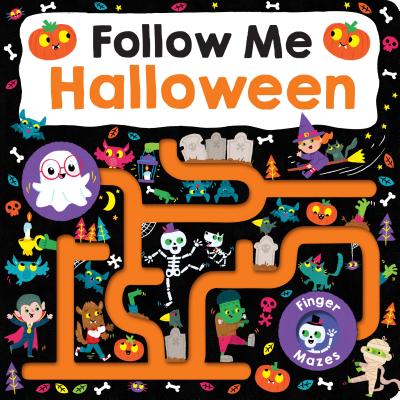 Maze Book: Follow Me Halloween (Finger Mazes) By Roger Priddy Cover Image