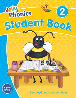 Jolly Phonics Student Book 2: In Print Letters (American English Edition) Cover Image