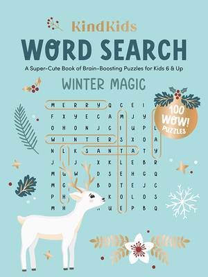 Kindkids Word Search Winter Magic: A Super-Cute Book of Brain-Boosting Puzzles for Kids 6 & Up Cover Image