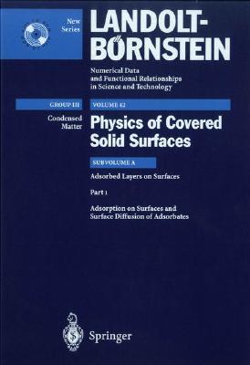 Adsorption on Surfaces and Surface Diffusion of Adsorbates By E. I. Altman (Contribution by), M. Bienfait (Contribution by), H. P. Bonzel (Contribution by) Cover Image