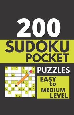 Sudoku Puzzle Medium Level 200 Instant Download to Print at 