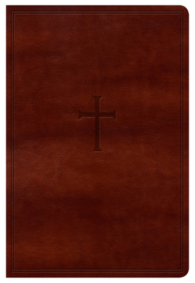 Cover for KJV Large Print Personal Size Reference Bible, Brown LeatherTouch