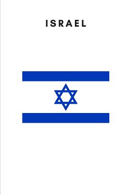 Israel: Country Flag A5 Notebook to write in with 120 pages Cover Image