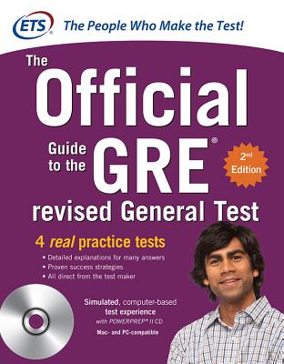 GRE the Official Guide to the Revised General Test , Second Edition [With CDROM] Cover Image
