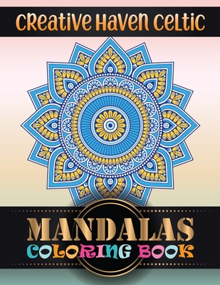 Large Print Mandalas Adult Coloring Book: Big, Beautiful and