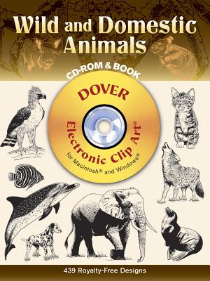 Wild and Domestic Animals [With CDROM] (Dover Pictorial Archives)  (Paperback) | Hooked