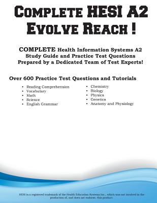 Complete HESI Evolve Reach: HESI Evolve Reach Study Guide with Practice Test Questions Cover Image