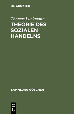 Theorie Des Sozialen Handelns Cover Image