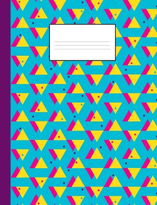 80s notebook: A fun and trendy 80's theme composition book