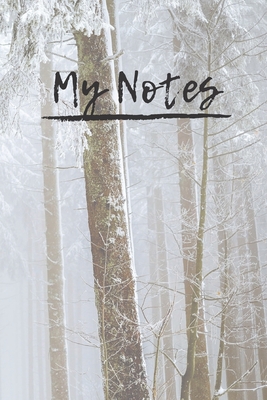 My Notes: Beautiful Notebook With Faded Forest Perfect For Gifts Cover Image