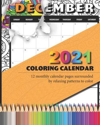 monthly calendar coloring pages