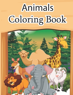 Animals Coloring Book: Educational Coloring Books for Kids My First Animal  Coloring Book for Kids Learn Fun Facts Practice Handwriting and Co  (Paperback) | Books and Crannies