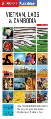 Insight Guides Flexi Map Vietnam, Cambodia and Laos (Insight Flexi Maps) Cover Image