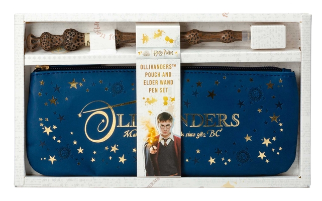 Harry Potter: Ollivanders™ Pouch and Elder Wand Pen Set By Insight Editions Cover Image
