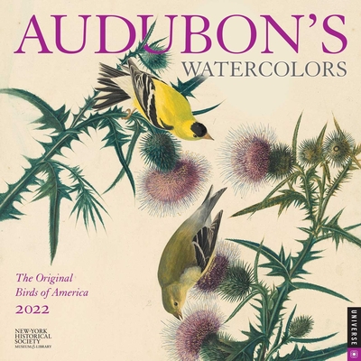 Audubon's Watercolors 2022 Wall Calendar: The Original Birds of America By The New-York Historical Society Cover Image