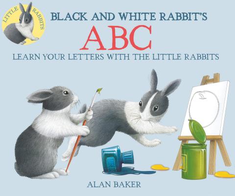 Black and White Rabbit's ABC (Little Rabbit Books) Cover Image