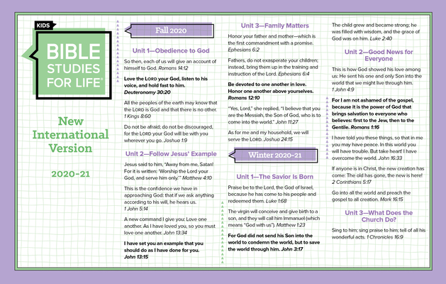 Bible Studies For Life Kids Verse Cards Kjv Pkg 10 21 Other Rj Julia Booksellers