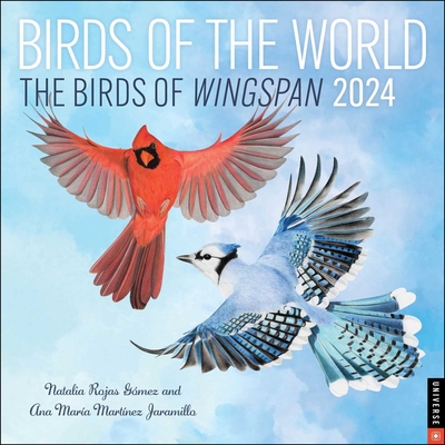 Birds of the World: The Birds of Wingspan 2024 Wall Calendar