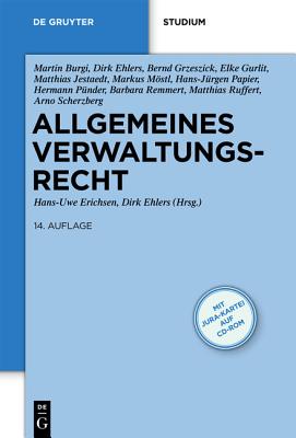 Allgemeines Verwaltungsrecht: Mit Jura-Kartei (Jk) Auf CD-ROM (de Gruyter Lehrbuch) Cover Image
