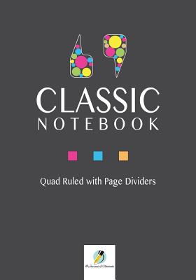 Classic Notebook Quad Ruled with Page Dividers Cover Image