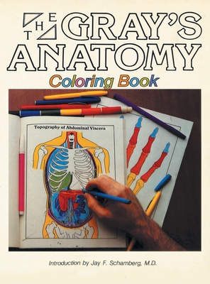 Gray's Anatomy Coloring Book Cover Image