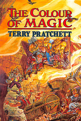 discworld novel series 1 :1 to 5 books collection set (the colour of magic,  the light fantastic, equal rites, mort, sourcery)