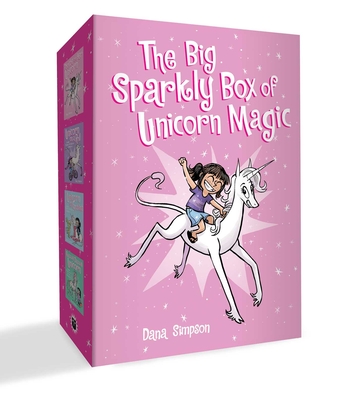 Cover for The Big Sparkly Box of Unicorn Magic