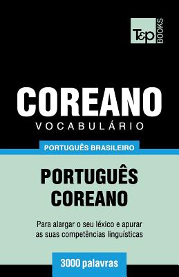 Vocabulário Português Brasileiro-Coreano - 3000 palavras Cover Image