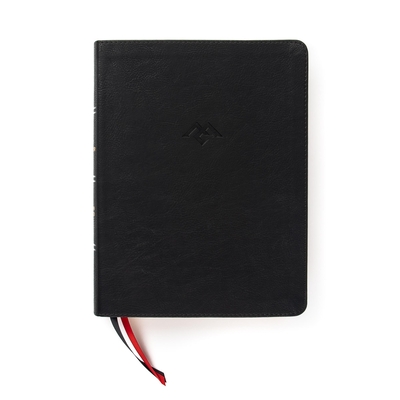 Cover for CSB Men of Character Bible, Black LeatherTouch
