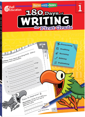 180 Days of Writing for First Grade: Practice, Assess, Diagnose (180 Days of Practice) Cover Image