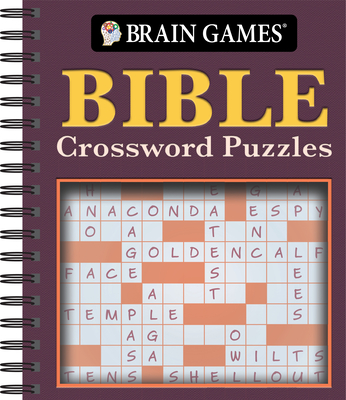 Brain Games - Bible Crossword Puzzles Cover Image