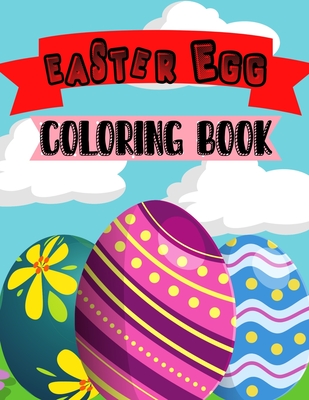 Easter Egg Coloring Book: Toddlers & Preschool Cover Image