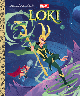 Loki Little Golden Book (Marvel) By Arie Kaplan, Hollie Mengert (Illustrator) Cover Image