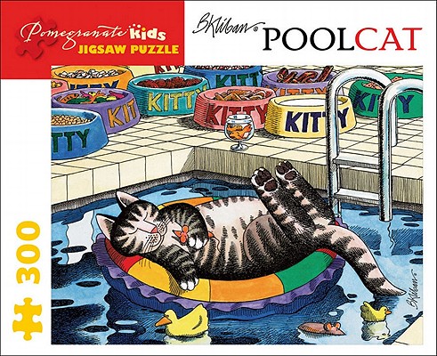 Poolcat Jigsaw Puzzle (Pomegranate Kids Jigsaw Puzzle) By B. Kliban (Illustrator) Cover Image