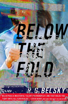 Cover for Below the Fold (Clare Carlson Mystery #2)
