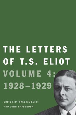 Cover for The Letters of T. S. Eliot