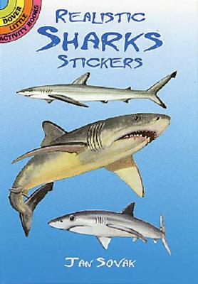 Realistic Sharks Stickers (Dover Little Activity Books Stickers)