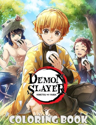 Demon Slayer Coloring Book: Kimetsu no Yaiba Demon Slayer Anime with 100+  pages Coloring Books For Adults and kids. Great Gift Anime art book for  (Paperback)