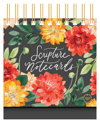 CSB Scripture Notecards, Hosanna Revival Edition, Dahlias Cover Image
