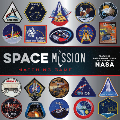 Space Mission Matching Game: Featuring patch imagery from the archives of NASA By Chronicle Books Cover Image