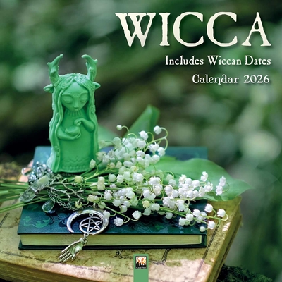 Wicca Wall Calendar 2026 (Art Calendar) By Flame Tree Studio (Created by) Cover Image