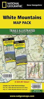 White Mountain National Forest [Map Pack Bundle] (National Geographic Trails Illustrated Map) By National Geographic Maps Cover Image