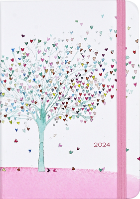 2024 Tree of Hearts Engagement Calendar By Nicola Gregory (Illustrator) Cover Image